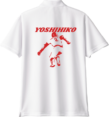 夏モデル　ヨシヒコシルエットドライポロシャツ　【S～LL】