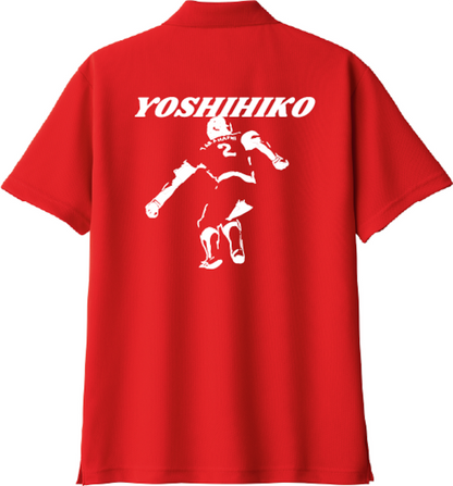 夏モデル　ヨシヒコシルエットドライポロシャツ　【S～LL】